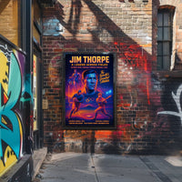 Jim Thorpe A Legend Across Fields Poster PosterGoat