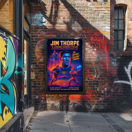 Jim Thorpe A Legend Across Fields Poster PosterGoat