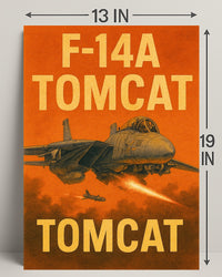 F-14A Tomcat Poster PosterGoat