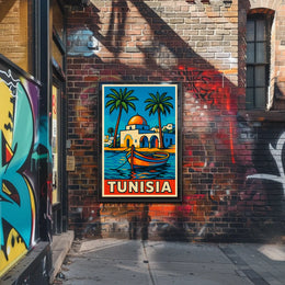 Vibrant Tunisia Poster