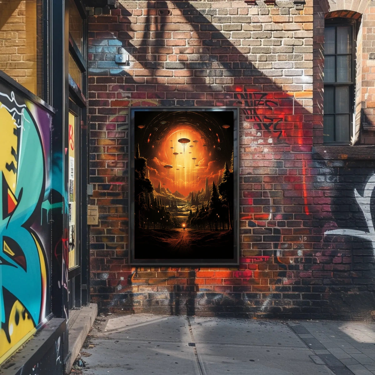 Celestial Arrival Poster