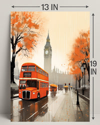Autumn In London Poster PosterGoat