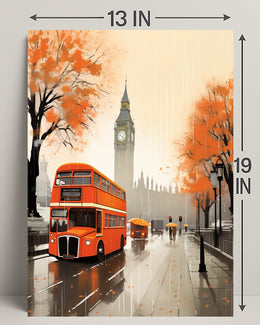 Autumn In London Poster PosterGoat