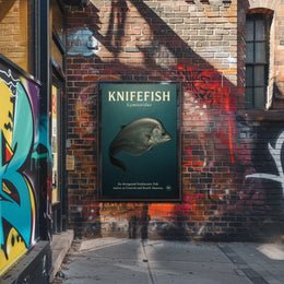 Knifefish Gymnotidae Poster