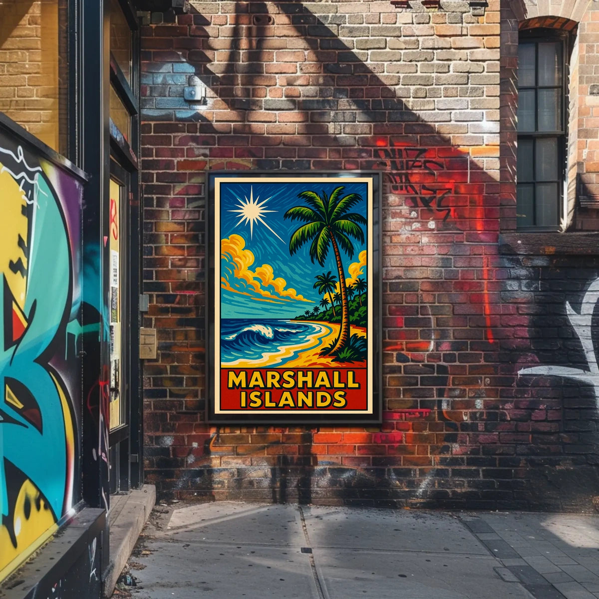 Marshall Islands Paradise Poster