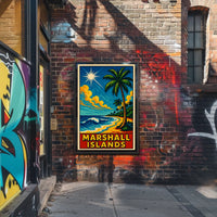 Marshall Islands Paradise Poster