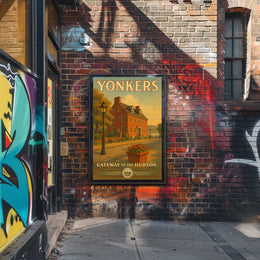 Yonkers Gateway to the Hudson Poster