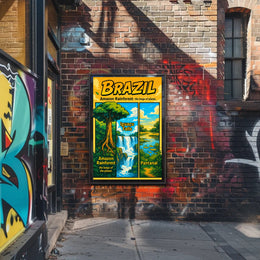 Discover Brazil's Natural Wonders Poster