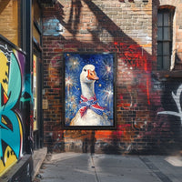 patriotic goose Poster