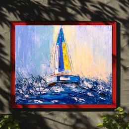 Vibrant Voyage Poster