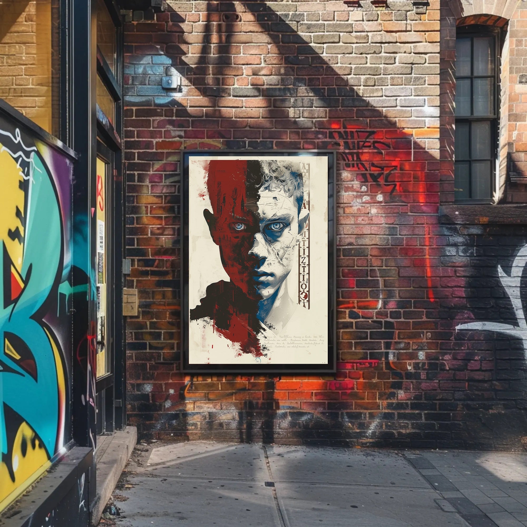 Cherry Blossom Serenity: Tranquil Garden Tea Poster PosterGoat