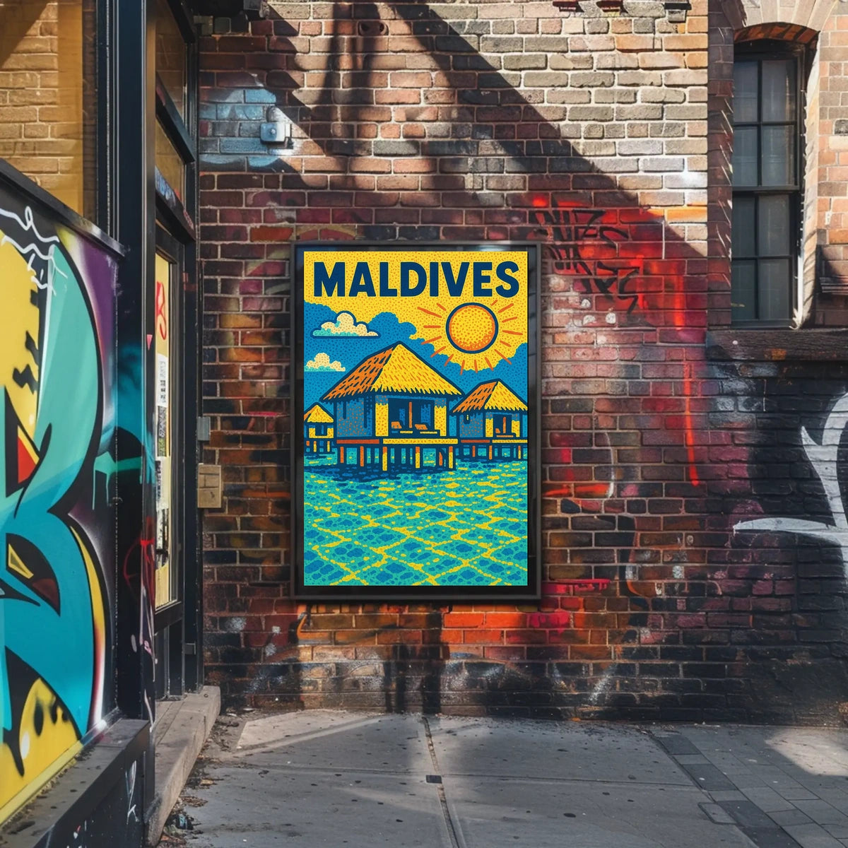 Maldives Paradise Poster