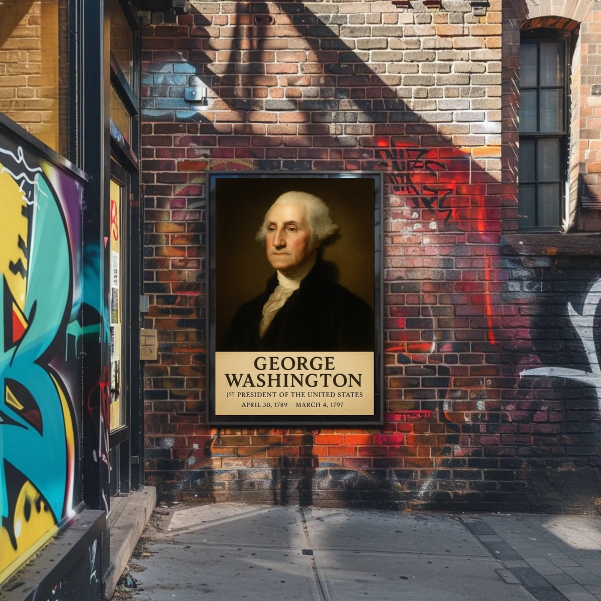 George Washington 1St President Poster