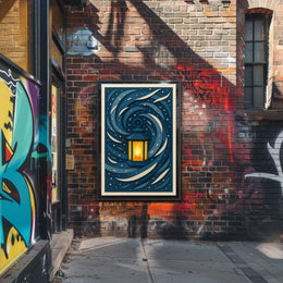 Guiding Light in the Storm Poster