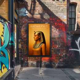 Hatshepsut The Pharaoh Queen Poster PosterGoat