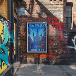 New Orleans Louisiana Poster