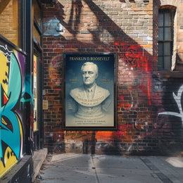 Franklin D. Roosevelt Poster