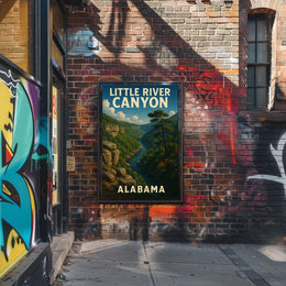 Little River Canyon, Alabama Poster