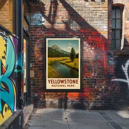 Yellowstone National Park Poster