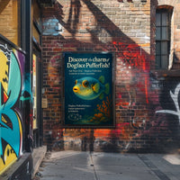 Discover The Charm Of Dogface Pufferfish Poster