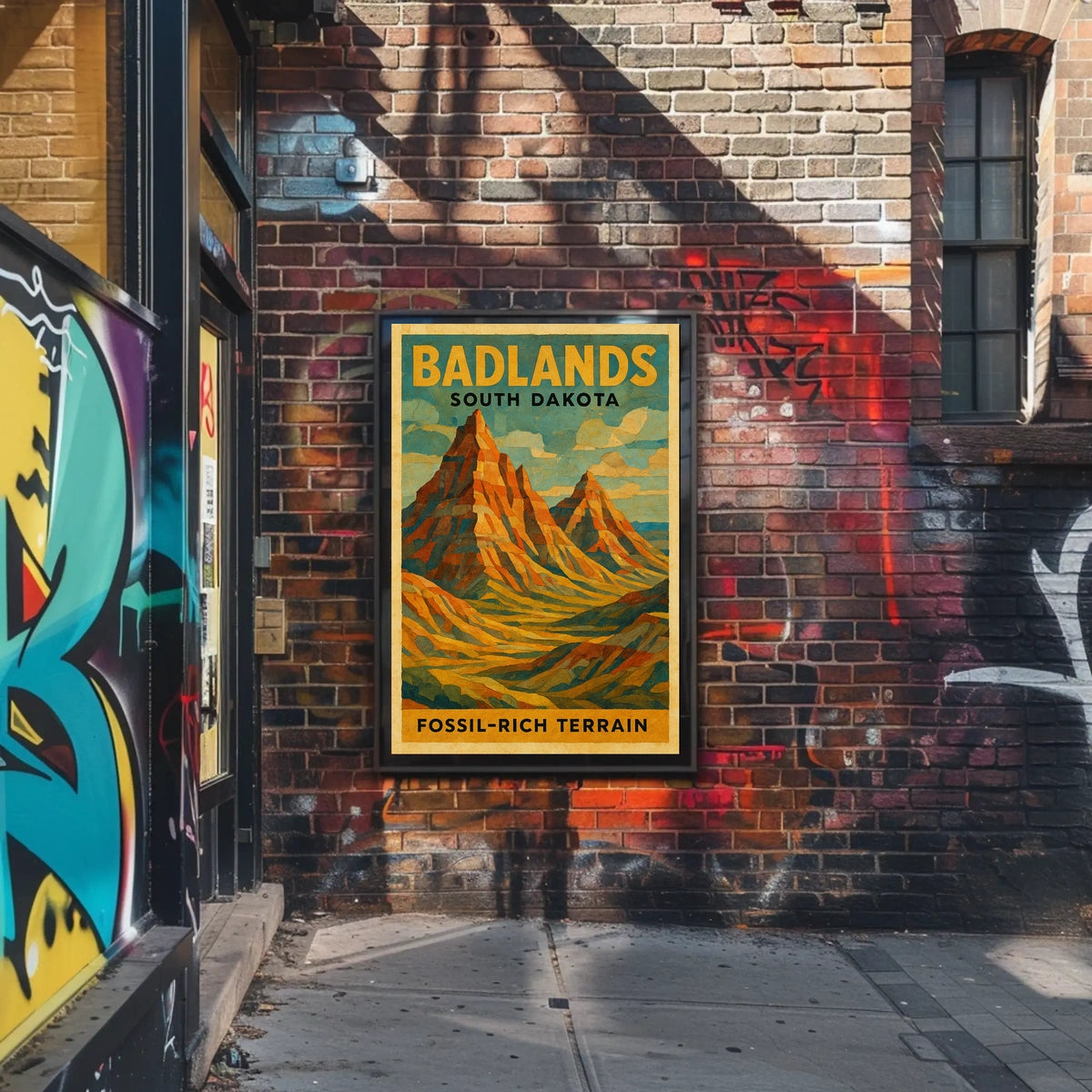 Badlands Of South Dakota Poster