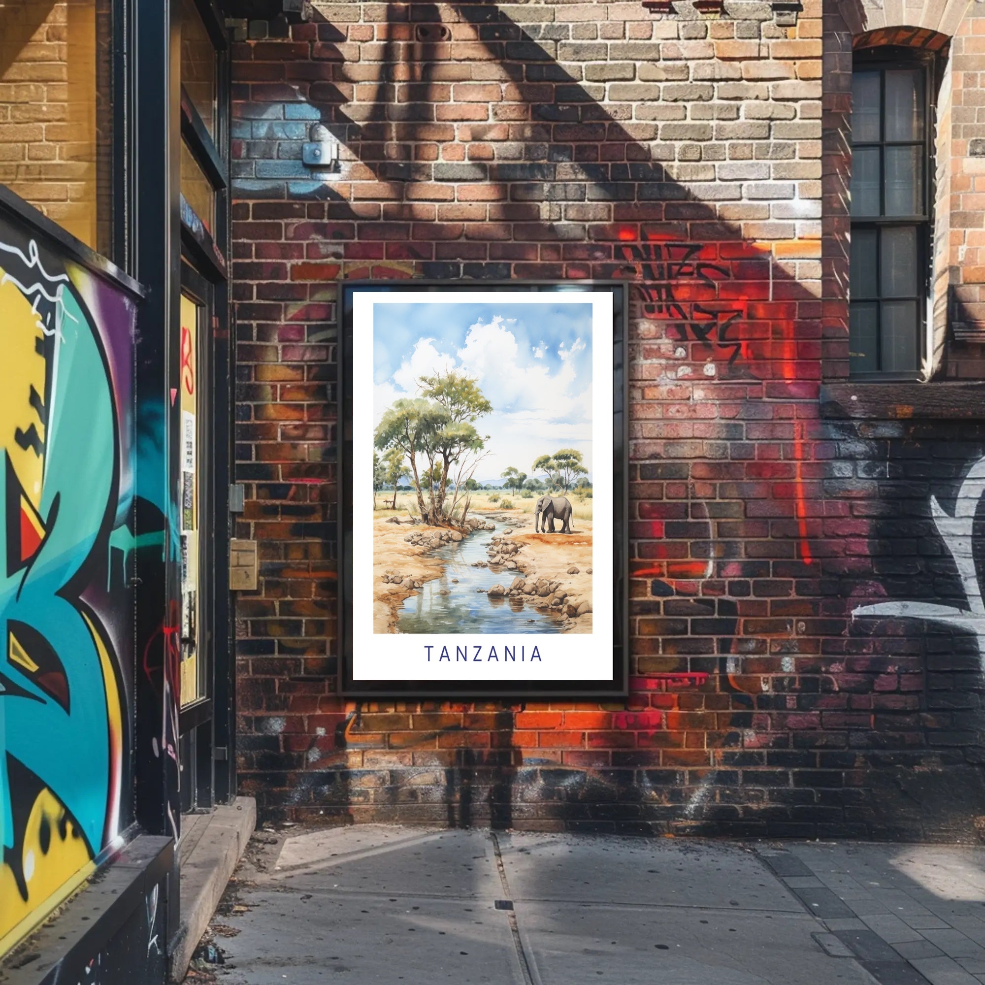 Serengeti Serenity Poster PosterGoat