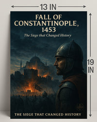 Fall of Constantinople, 1453 Poster PosterGoat