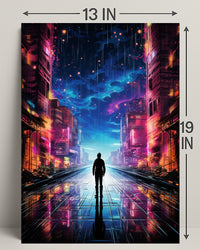 Neon City Dreams Poster