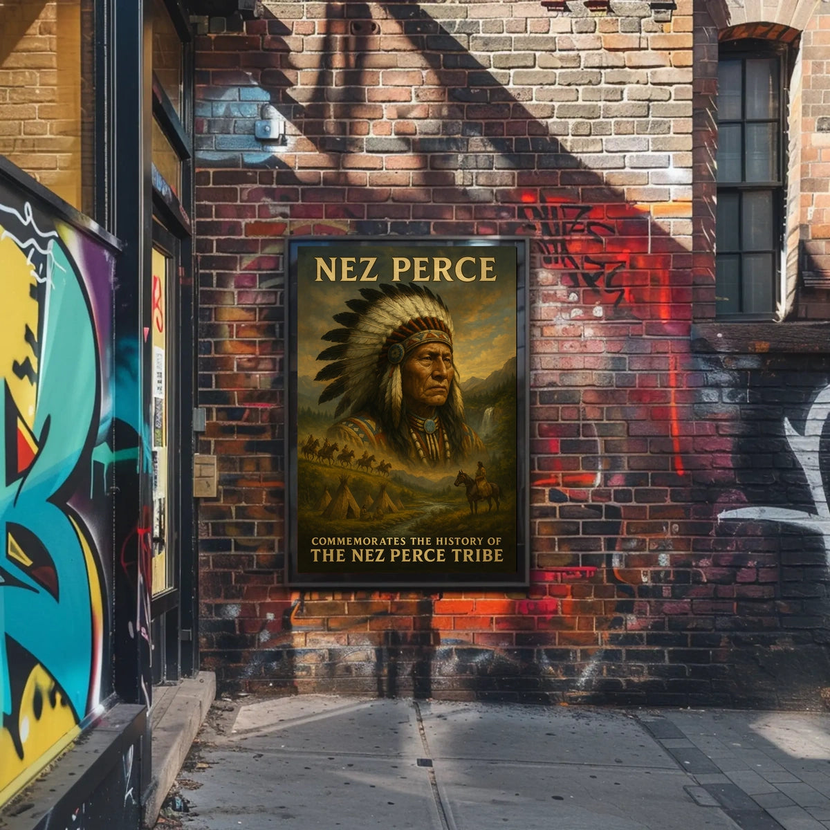 Nez Perce Tribe Commemoration Poster