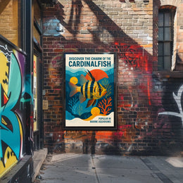 Discover The Charm Of The Cardinalfish Poster