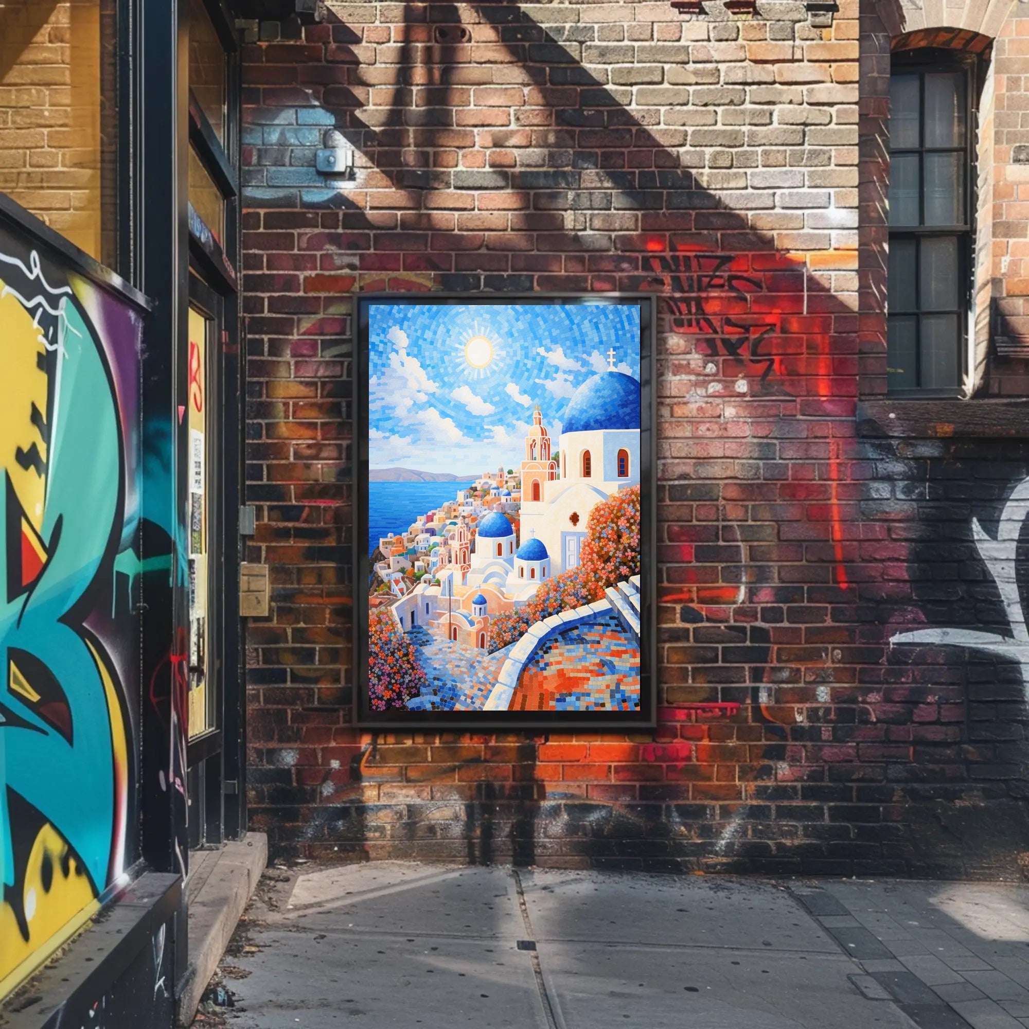 Mediterranean Mosaic Poster