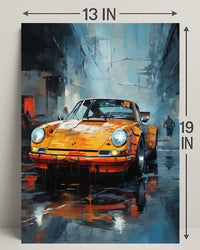 Urban Elegance Classic Car Art Poster PosterGoat