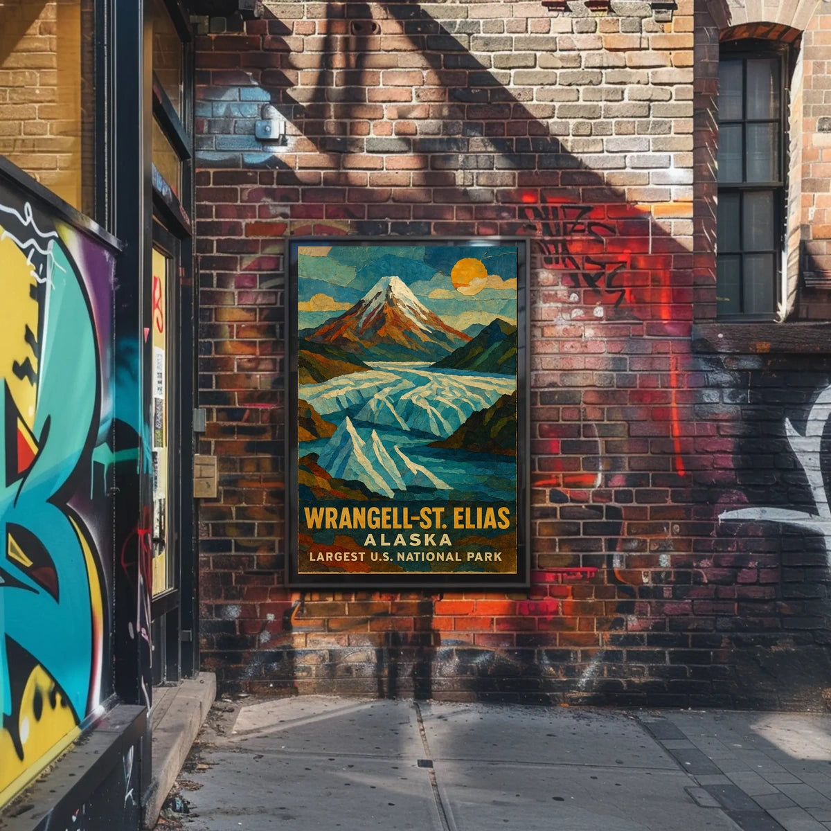 Wrangell-St. Elias National Park Poster