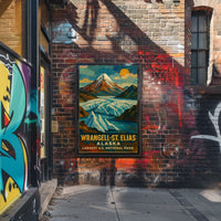 Wrangell-St. Elias National Park Poster