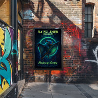 Flying Lemur Masters of the Canopy Poster