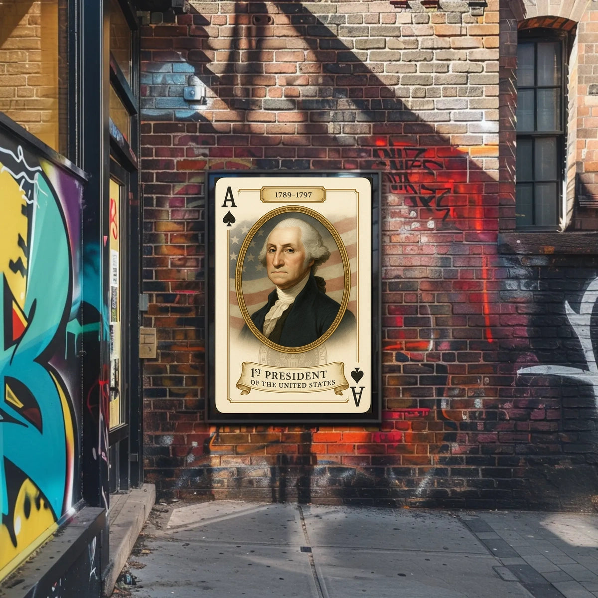 George Washington First President Poster