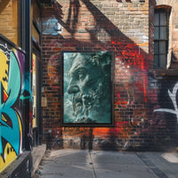 Apocalyptic Ghoul Poster: Dynamic Horror Art Print PosterGoat