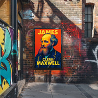 James Clerk Maxwell Poster