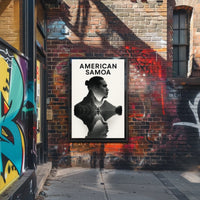 American Samoa A Cultural Reflection Poster