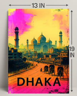 Dhaka Cityscape Poster PosterGoat