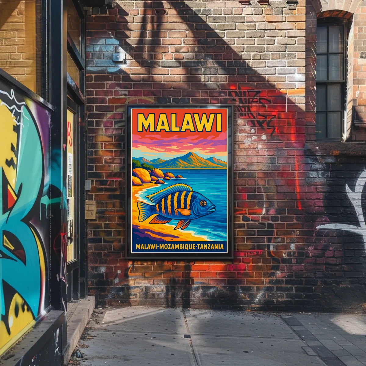 Vibrant Malawi Poster