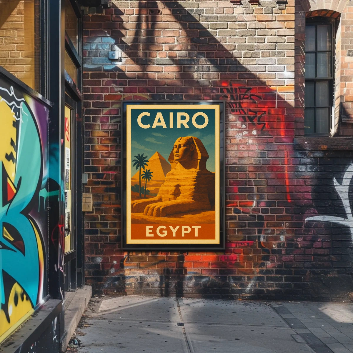 Cairo Egypt Travel Poster