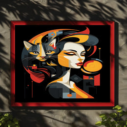 Abstract Harmony Abstract Poster