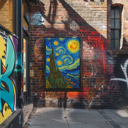 Starry Night Inspiration Poster