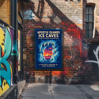 Apostle Islands Ice Caves Poster