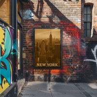 New York City Skyline Poster