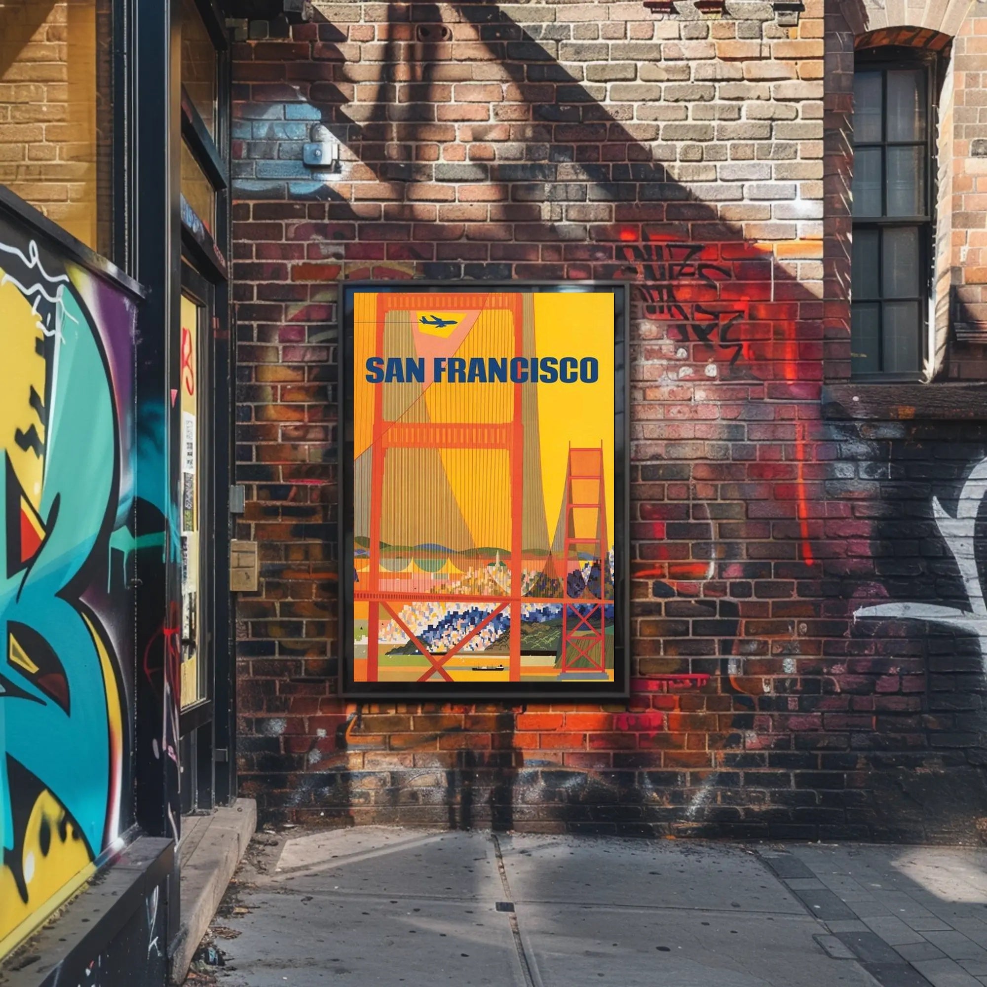 San Francisco Travel Poster