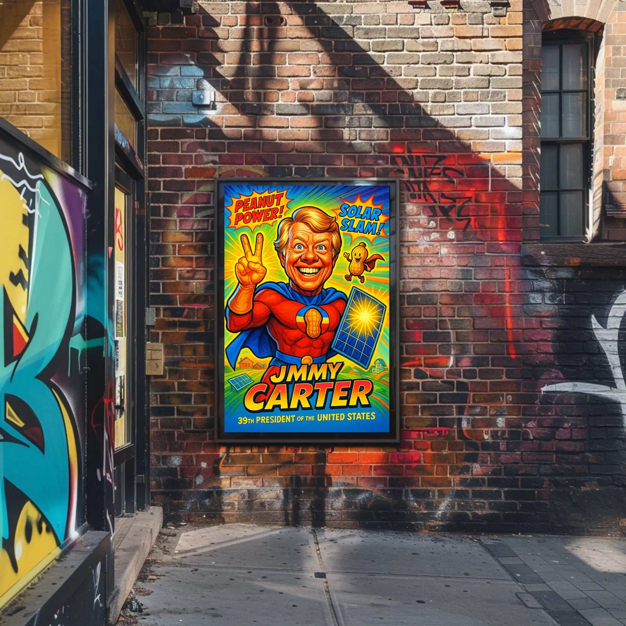Jimmy Carter Portrait Collection Poster Art PosterGoat