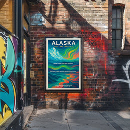 Alaska The Last Frontier Poster
