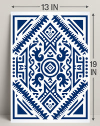 Geometric Abstraction Abstract Poster